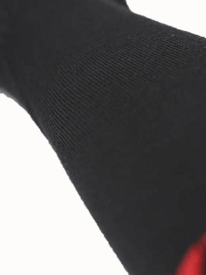 Носки с обогревательным элементом LENZ Heat Sock 6.1 Toe Cap Merino Compression Black