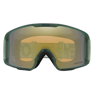 Маска горнолыжная OTG Oakley Line Miner M Matte B1B Jade/Prizm Sage Gold Iridium