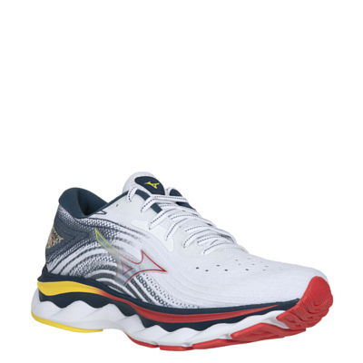 Кроссовки Mizuno Wave Sky 6 Blk/Quicksilver/HotCoral