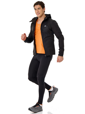 Куртка беговая Nordski Run Total Black