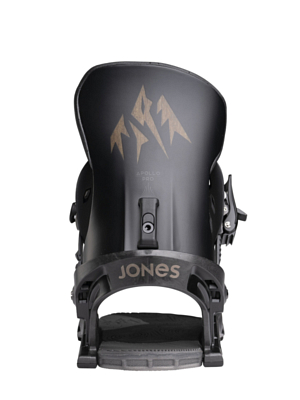 Крепления для сноуборда Jones Apollo Pro Stealth Black