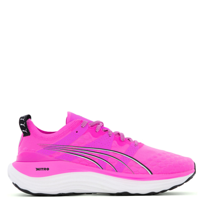 Pink and grey puma shoes best sale