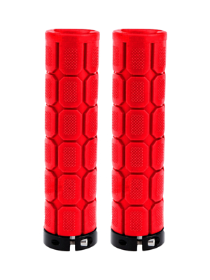 Грипсы Oxford Lock On Fat Grips Red