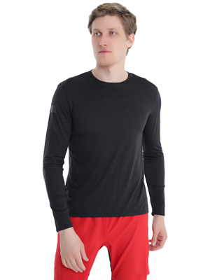 Футболка с длинным рукавом SALOMON Agile Long Sleeve Tee M Black