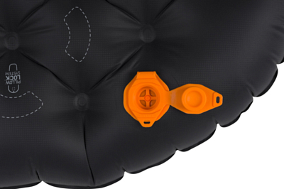 Коврик надувной Sea To Summit Ether Light XT Extreme Mat Regular Black/Orange