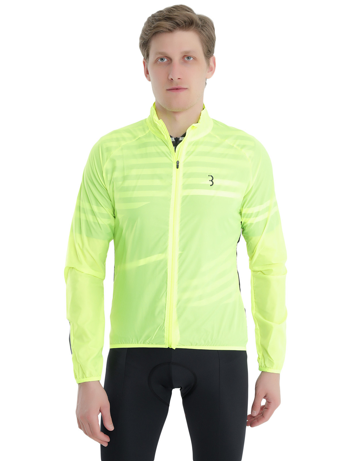 Велокуртка BBB 2022 PocketShield Neon Yellow