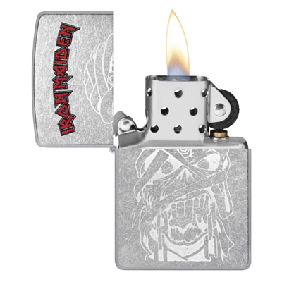 Зажигалка Zippo Iron Maiden Серебристый