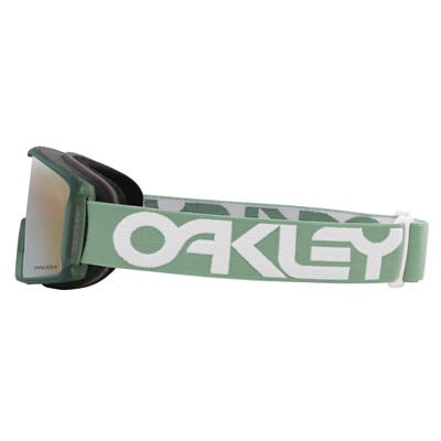 Маска горнолыжная OTG Oakley Line Miner M Matte B1B Jade/Prizm Sage Gold Iridium