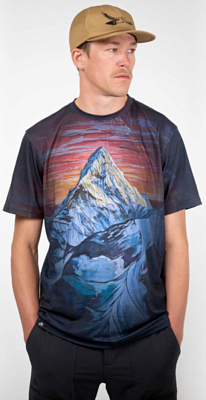 Футболка Jones Tee Ama Dablam SS Dark Gray