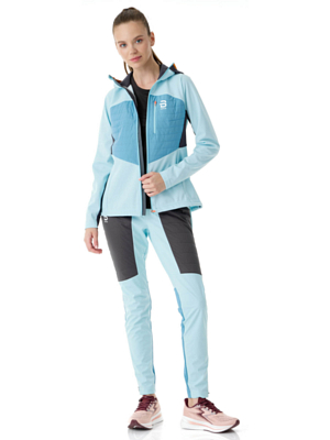 Куртка беговая Bjorn Daehlie Jacket North Wmn Iced Aqua