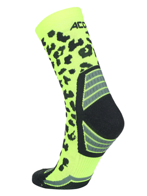 Носки Accapi Trail/Run-Crew Yellow Leopard