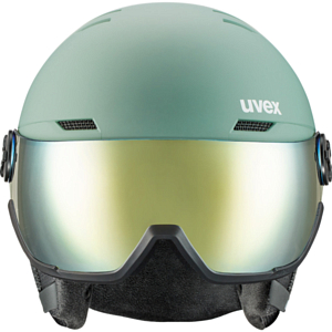 Шлем с визором UVEX Wanted Visor Oxid Green Matt