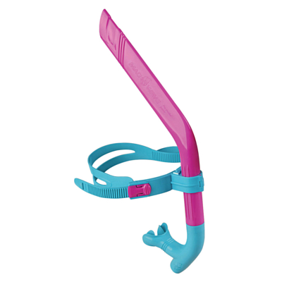 Трубка для плавания MAD WAVE Pro Snorkel Junior Pink