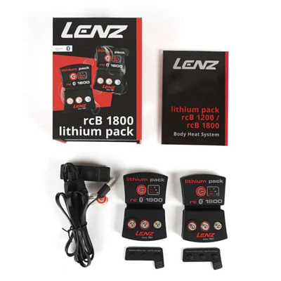 Аккумулятор с зарядным устройством LENZ lithium pack rcB 1800 (USB) Black