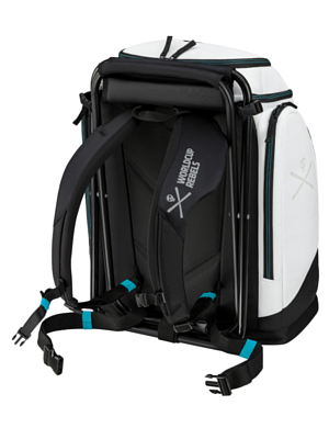 Рюкзак HEAD Rebels Coaches Racing со стулом 75L Black/White/Speed Blue