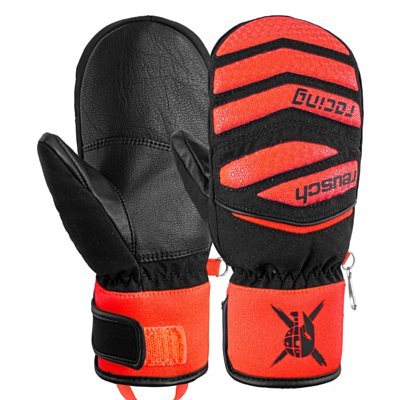 Варежки детские REUSCH Worldcup Warrior Prime R-Tex Xt Junior Black/Fluo Red