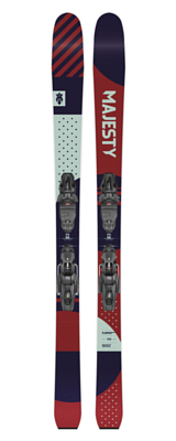 Горные лыжи с креплениями MAJESTY Adventure GT W + PRD 12 GW brake 95 [F] Red/Blue