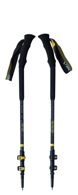 Палки треккинговые VIKING Poles Equinox Gray/Yellow