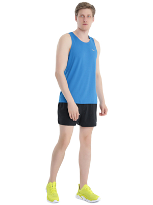 Майка беговая Saucony Stopwatch Singlet Directoire Blue