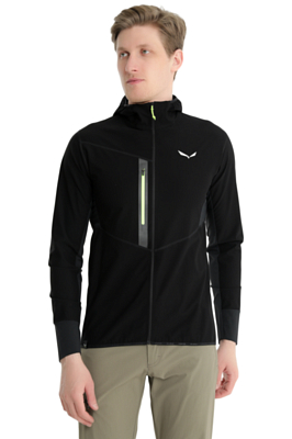 Толстовка Salewa Agner Durastretch/Dry Full Zip Men's Black Out