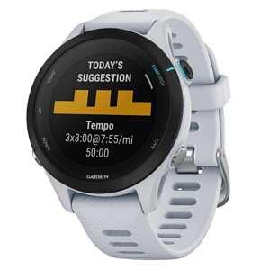 Часы Garmin Forerunner 255 Music 45,6мм Белый