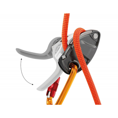 Страховочно-спусковое устройство PETZL Grigri + Orange