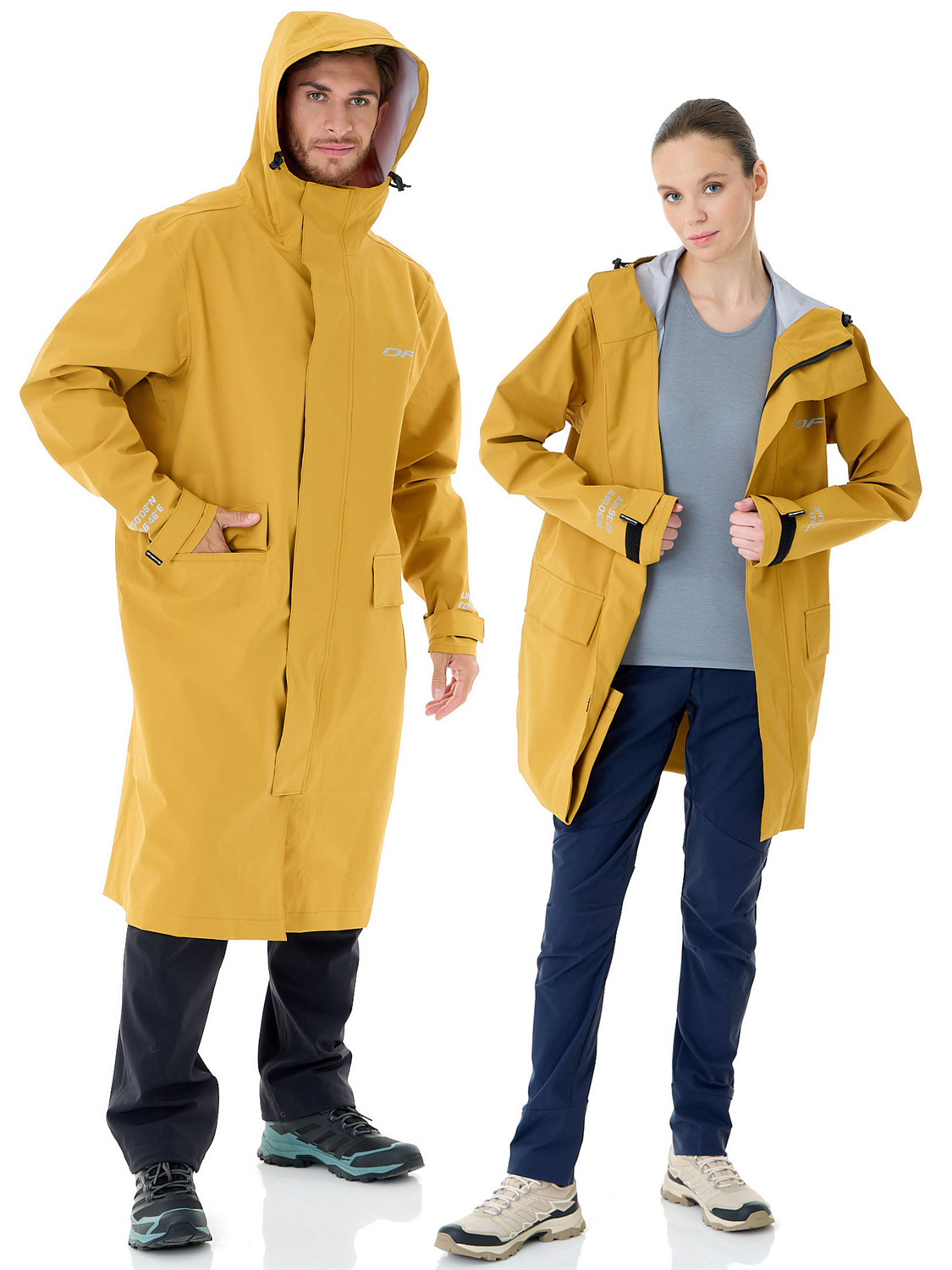 Плащ Dragonfly Df Raincoat 2.0 Yellow