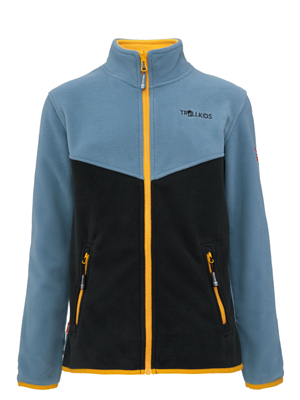 Джемпер детский Trollkids Oppdal XT Steel Blue/Black/Mango