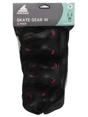 Защита для роликов (3 элемента) Rollerblade Skate Gear W 3 Pack Black/Raspberry