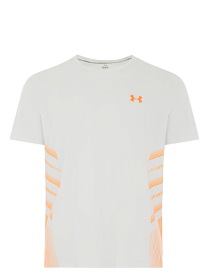 Футболка беговая Under Armour Iso-Chill Laser Heat White