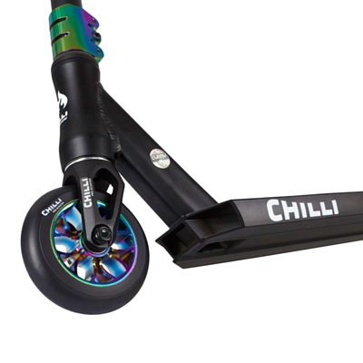 Самокат трюковой Chilli Pro Scooter Reaper Grim Neochrome