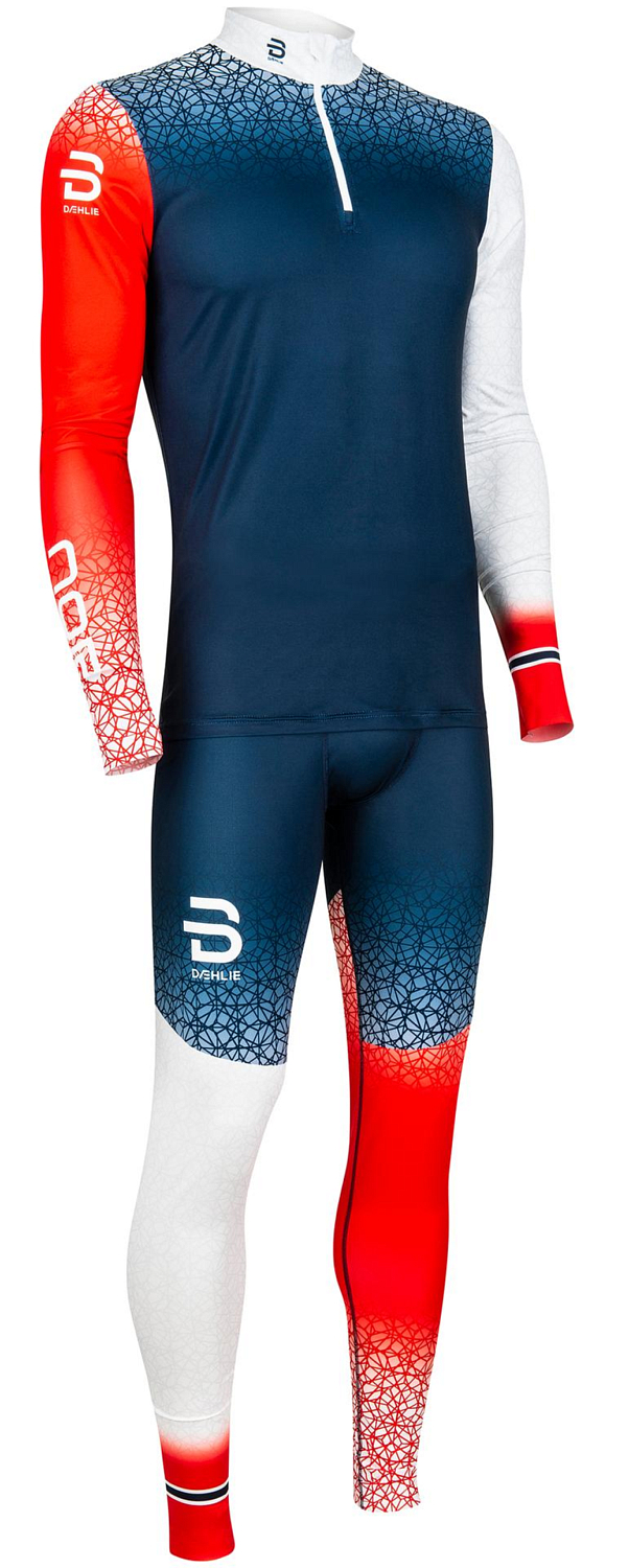 Комбинезон беговой Bjorn Daehlie Racesuit 2-Piece Oberstdorf Norwegian Flag