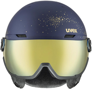 Шлем с визором UVEX Wanted Vis We Polar Sp-Gold M