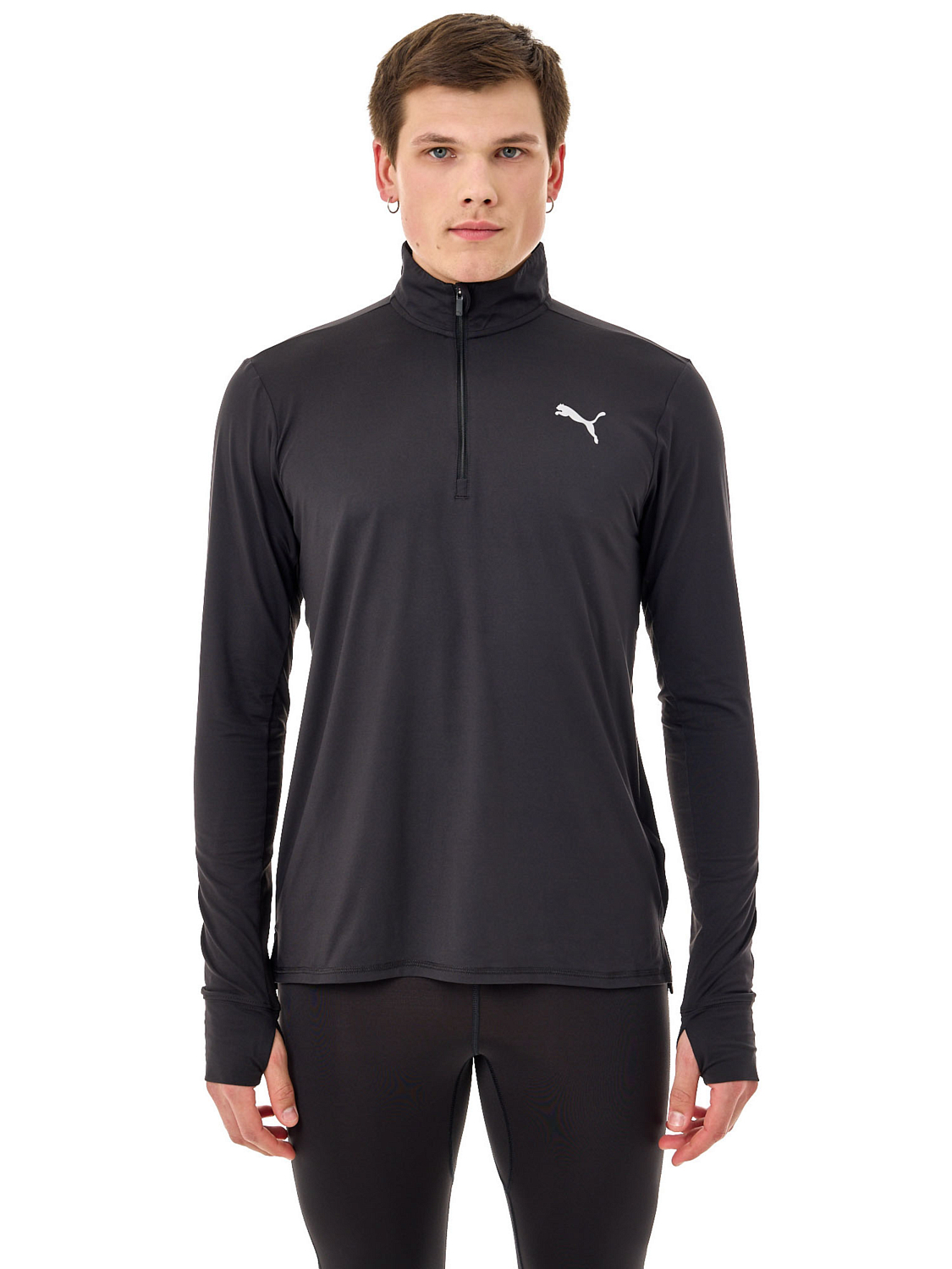 Джемпер Puma Favorite 1/4 Zip Black