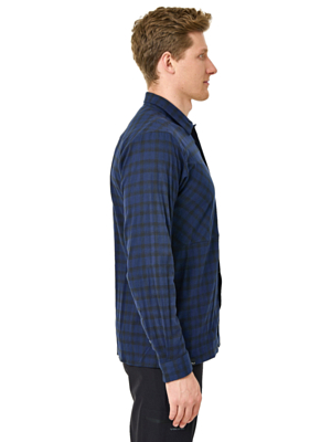 Рубашка Salewa Fanes Flannel 5Pl M Navy/Black Out