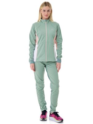 Куртка беговая Nordski Pro W Ice Mint/Soft Pink