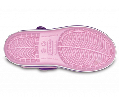 Сандалии Crocs Crocband Sandal Kids Carnation/Amethyst