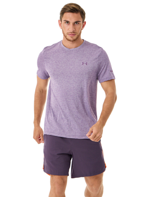 Футболка беговая Under Armour Seamless Stride Retro Purple