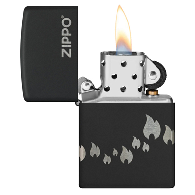 Зажигалка Zippo Classic Black Matte