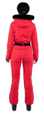 Комбинезон горнолыжный EA7 Emporio Armani Softshell Jumpsuit W High Risk Red