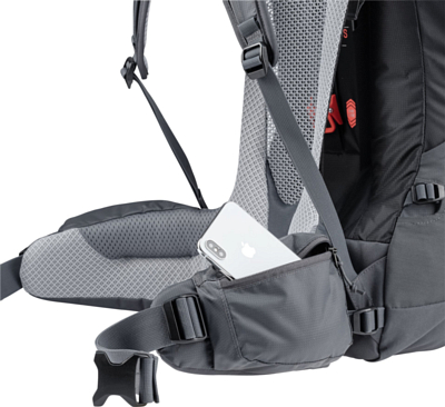 Рюкзак Deuter Futura Air Trek 50+10 Black-Graphite