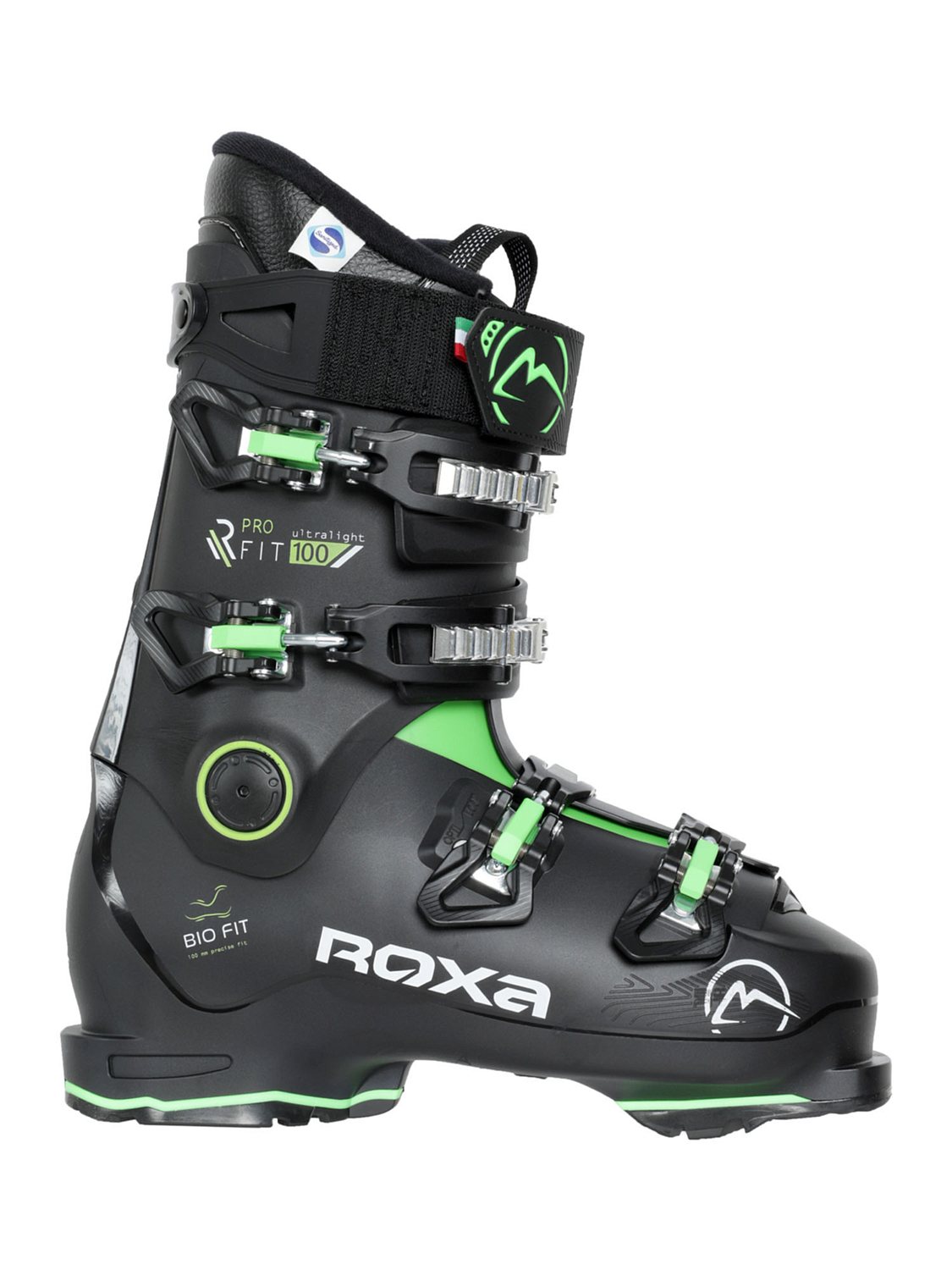 Горнолыжные ботинки ROXA Rfit Pro 100 Rtl Gw Black/Black/Green