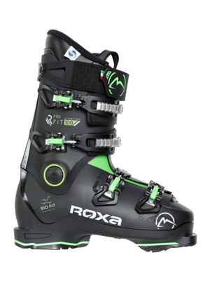 Горнолыжные ботинки ROXA Rfit Pro 100 Rtl Gw Black/Black/Green