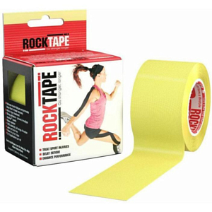 Кинезиотейп Rocktape Classic, 5см х 5м Yellow