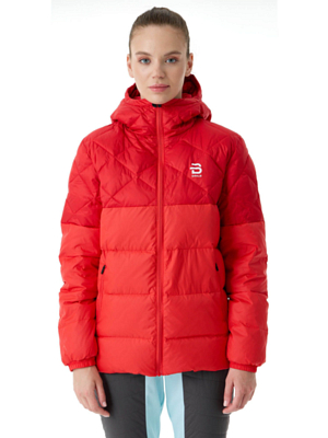 Куртка беговая Bjorn Daehlie Jacket Graphene Wmn High Risk Red