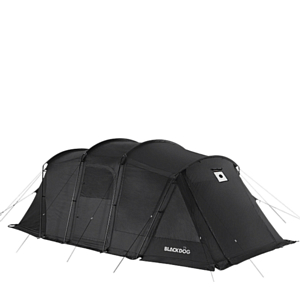 Палатка кемпинговая BlackDog Tunnel Tent With Stack Nozzle Black