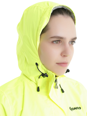 Велокуртка Gonso Sura Light Da-Allwetterjacke Safety Yellow