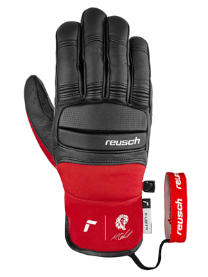 Перчатки REUSCH Marco Odermatt Black/Fire Red