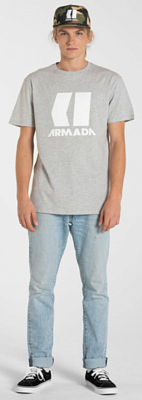 Футболка для активного отдыха ARMADA Icon Tee Grey Heather