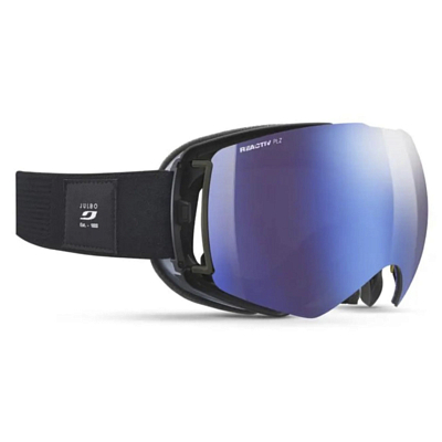 Маска горнолыжная Julbo Lightyear Black-Grey/Reactiv 2-4 Polarized Flash Blue